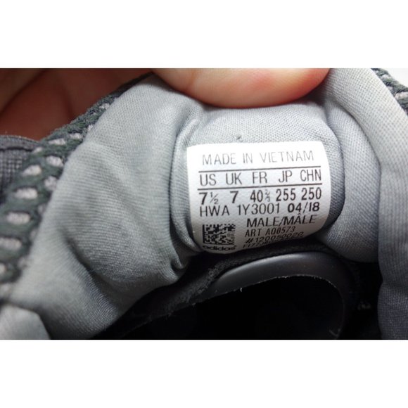 Adidas Alpha Bounce Black Mesh Lace Up Athletic Running Shoes Women's 7.5 - Picture 3 of 10